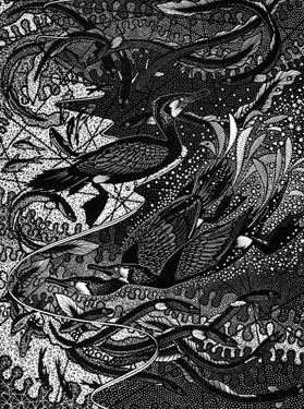 Wood Engraving by Colin See-Paynton at Norton Way Gallery, Hertfordshire