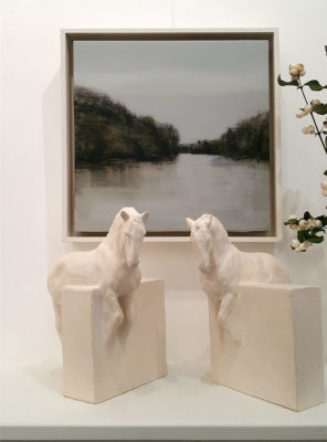 Fired Clay by Susan Leyland at Norton Way Gallery, Hertfordshire
