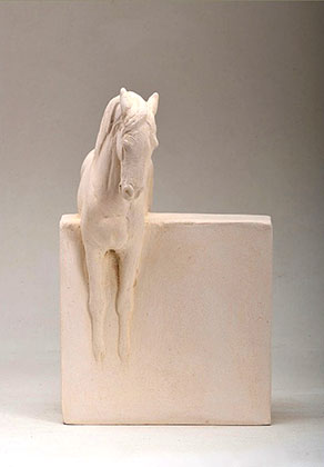 Fired Clay by Susan Leyland at Norton Way Gallery, Hertfordshire