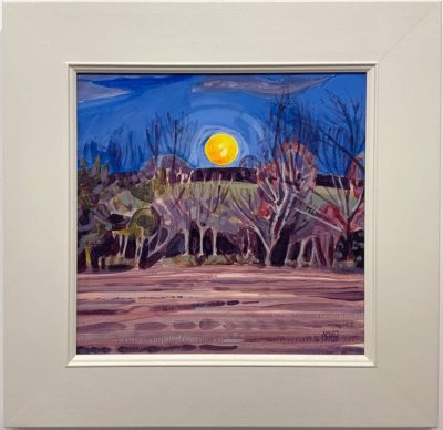 December Full Moon by Amie Haslen at Norton Way Gallery Hertfordshire