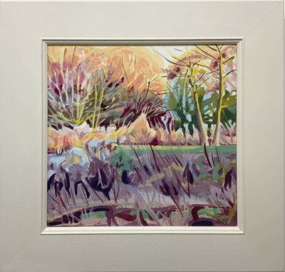 Evening Mauves by Amie Haslen at Norton Way Gallery