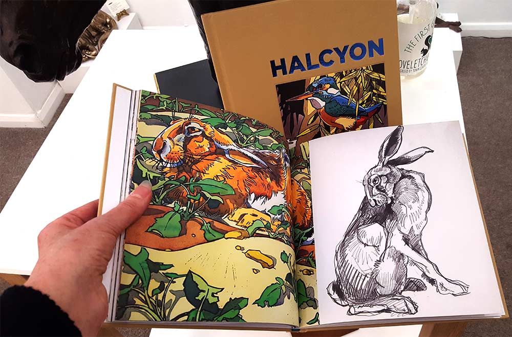 Andrew Haslen at Norton Way Gallery. This beautiful book of the art of Andrew Haslen, is produced by Mascott Media. It is available as a hard back and a must for Andrew Haslen fans.