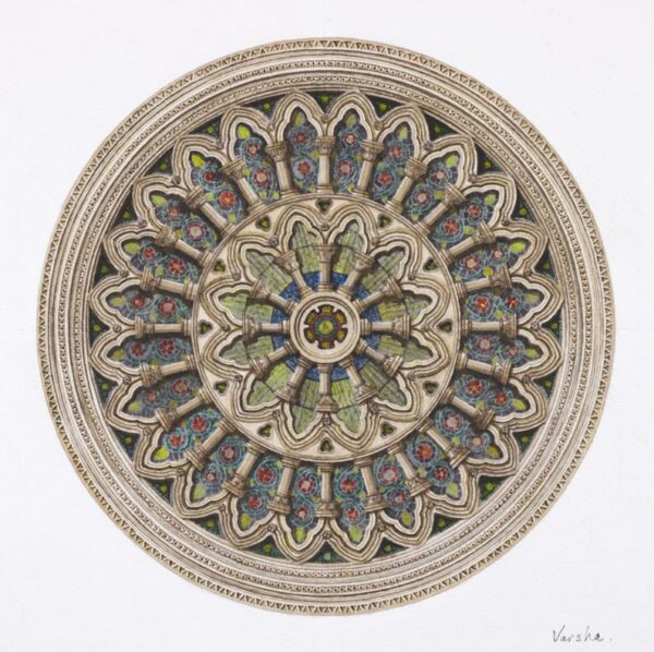 This watercolour painting is an original work of art.
