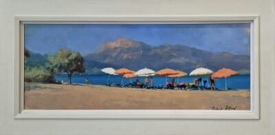 Michael Alford beach painting.
