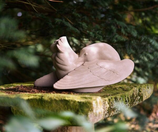Jennifer Tetlow: Jennifer Tetlow at Norton Way Gallery. A beautiful animal stone carving in Yorkstone. This powerful and endearing animal sculpture is an original artworks from Jennifer Tetlow.