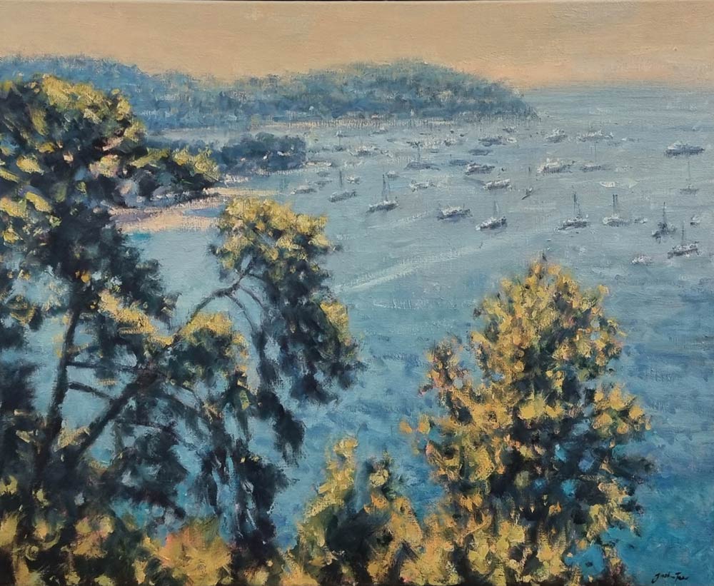 Justin Tew original art. Justin Tew at Norton Way Gallery Hertfordshire.