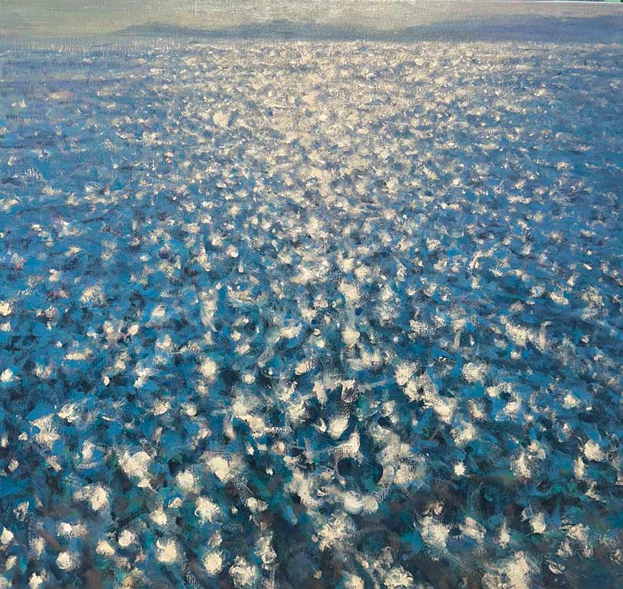 Justin Tew: Justin Tew art at Norton Way Gallery Hertfordshire. This painting as an original oil painting by Justin Tew.