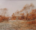 Watercolour by Rosalind Pierson at Norton Way Gallery, Hertfordshire. The work of Rosalind Pierson is highly detailed and realistic. She depicts view and scenes of wonderful British landscapes.