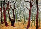 Tim Southall at Norton Way Gallery, Hertfordshire. This original artwork by British artist, Tim Southall is an original etching. It depicts lots of brown bears in woodland.