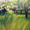 Acrylic on Canvas by Sally Bassett at Norton Way Gallery, Hertfordshire