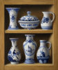 Delftware-Cabinet