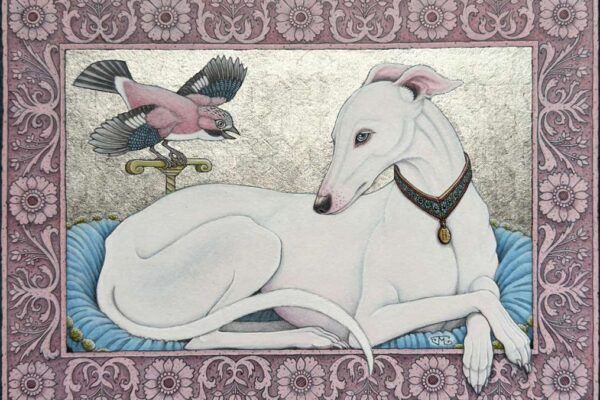 Jennifer Miles: Jennifer Miles at Norton Way Gallery. This is a colourful watercolour by artist Jennifer Miles. It is an original work of art by Jennifer Miles, depicting wildlife. Jennifer Miles art can be viewed at Norton Way Gallery.