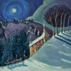 Jo March: Jo March at Norton Way Gallery Hertfordshire. This painting is an original Jo March work of art.