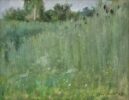 Karl Heerdt: Karl Heerdt at Norton Way Gallery. This beautiful original painting of an American landscape is by USA artist Karl Heerdt. It depicts a meadow scene with tall grasses and thistles.